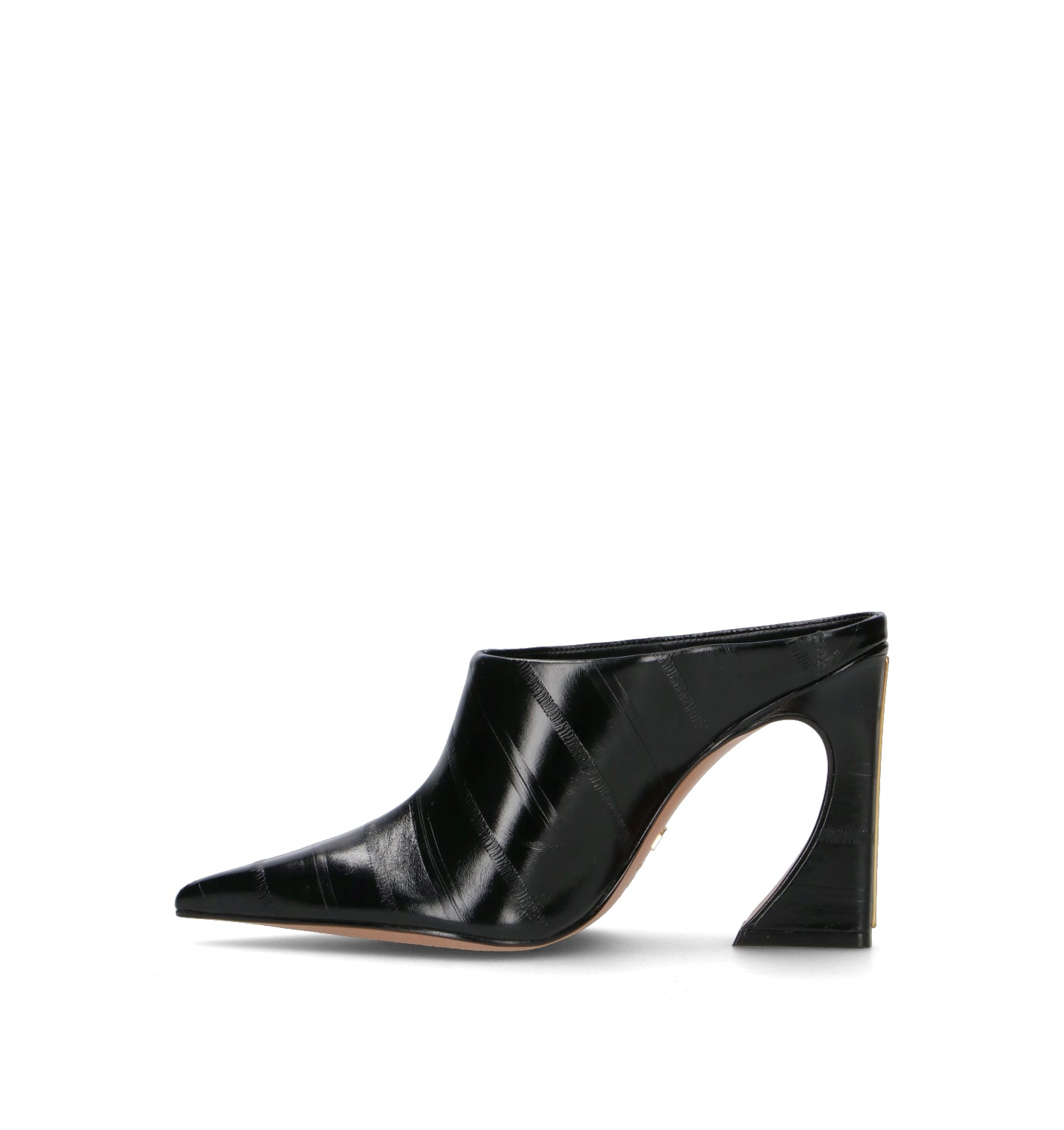 AREZZO Sabot donna nero in pelle