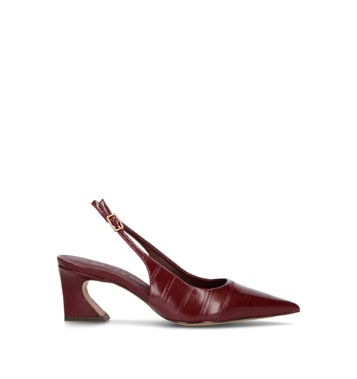 AREZZO Slingback donna marrone in pelle