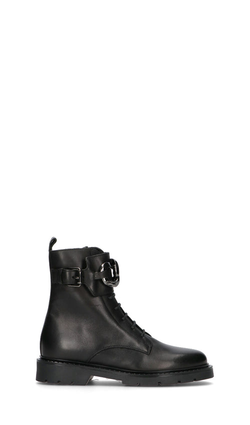 CARMENS Polacchino donna nero in pelle