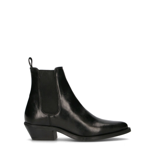 CARMENS Tronchetto donna nero in pelle