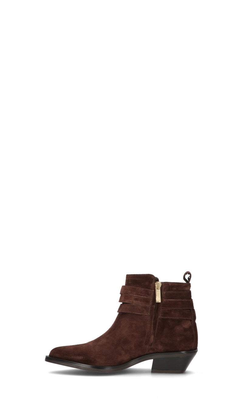CARMENS Tronchetto donna marrone in suede