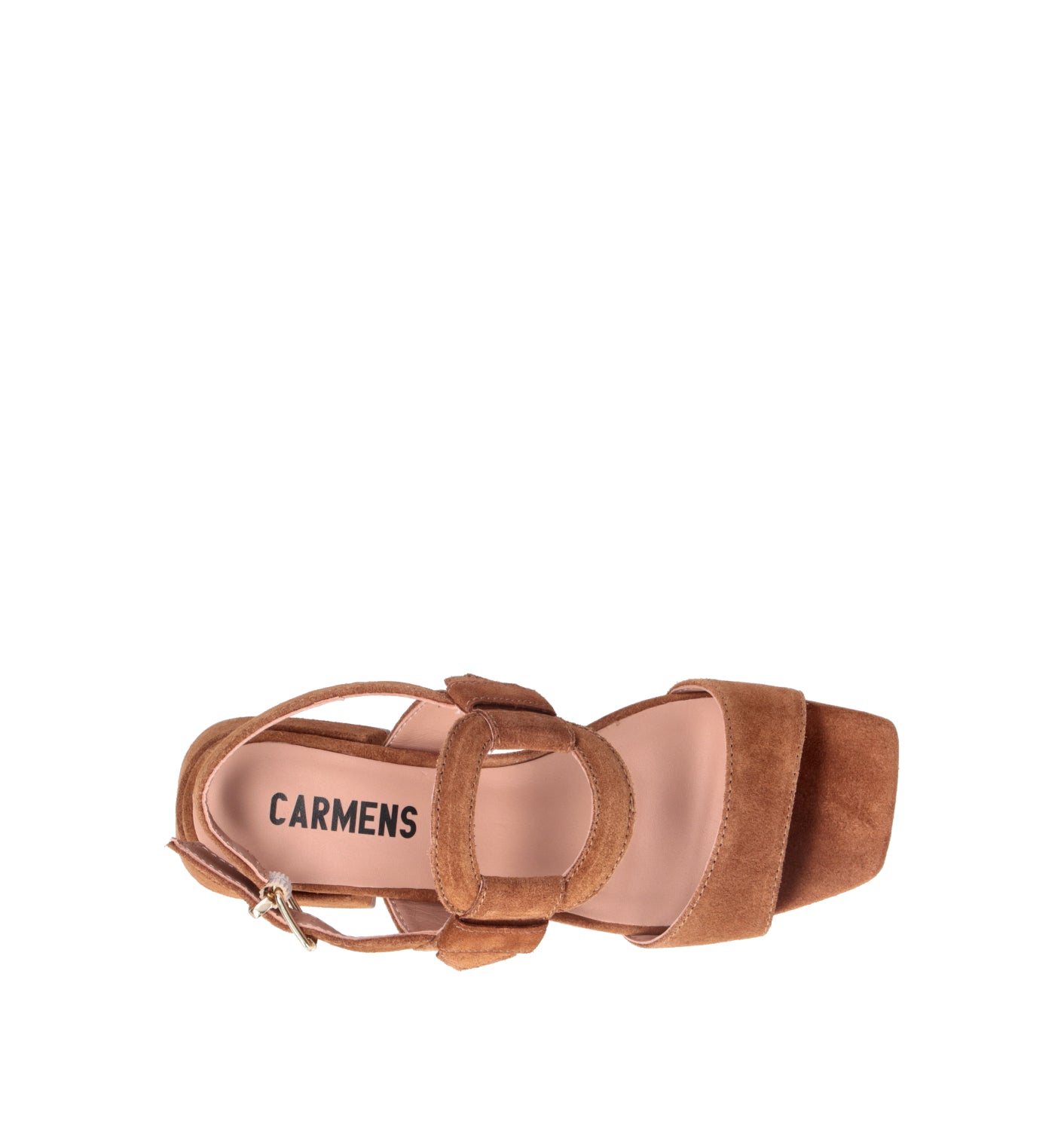 CARMENS Sandalo donna cuoio in suede