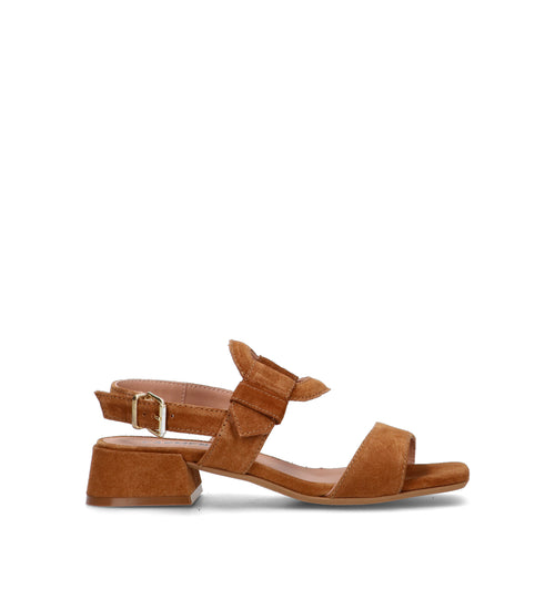 CARMENS Sandalo donna cuoio in suede