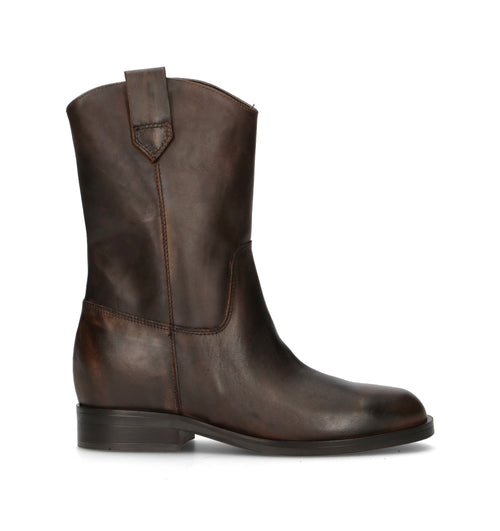 CARMENS Tronchetto donna merrone in pelle