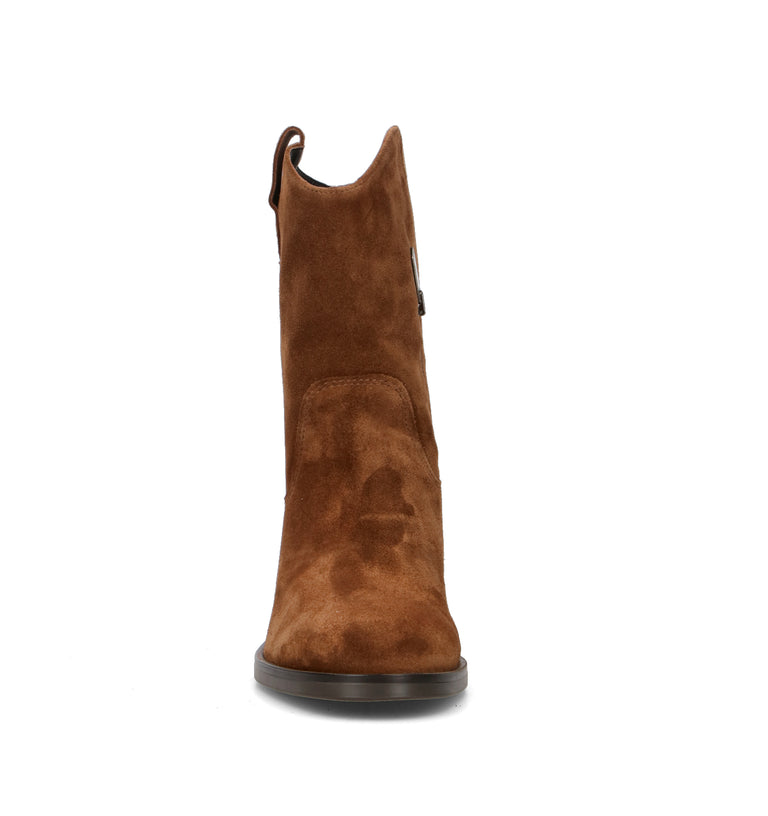 CARMENS Tronchetto donna marrone in suede