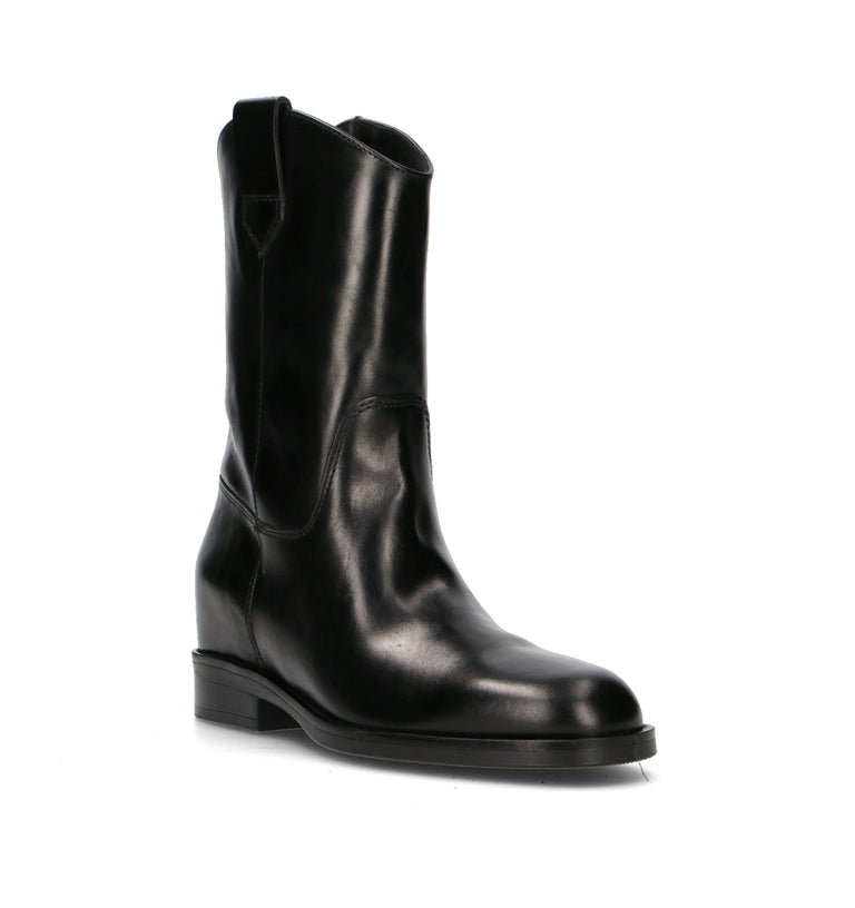 CARMENS Tronchetto donna nera in pelle