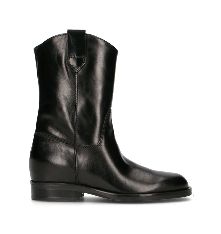 CARMENS Tronchetto donna nera in pelle