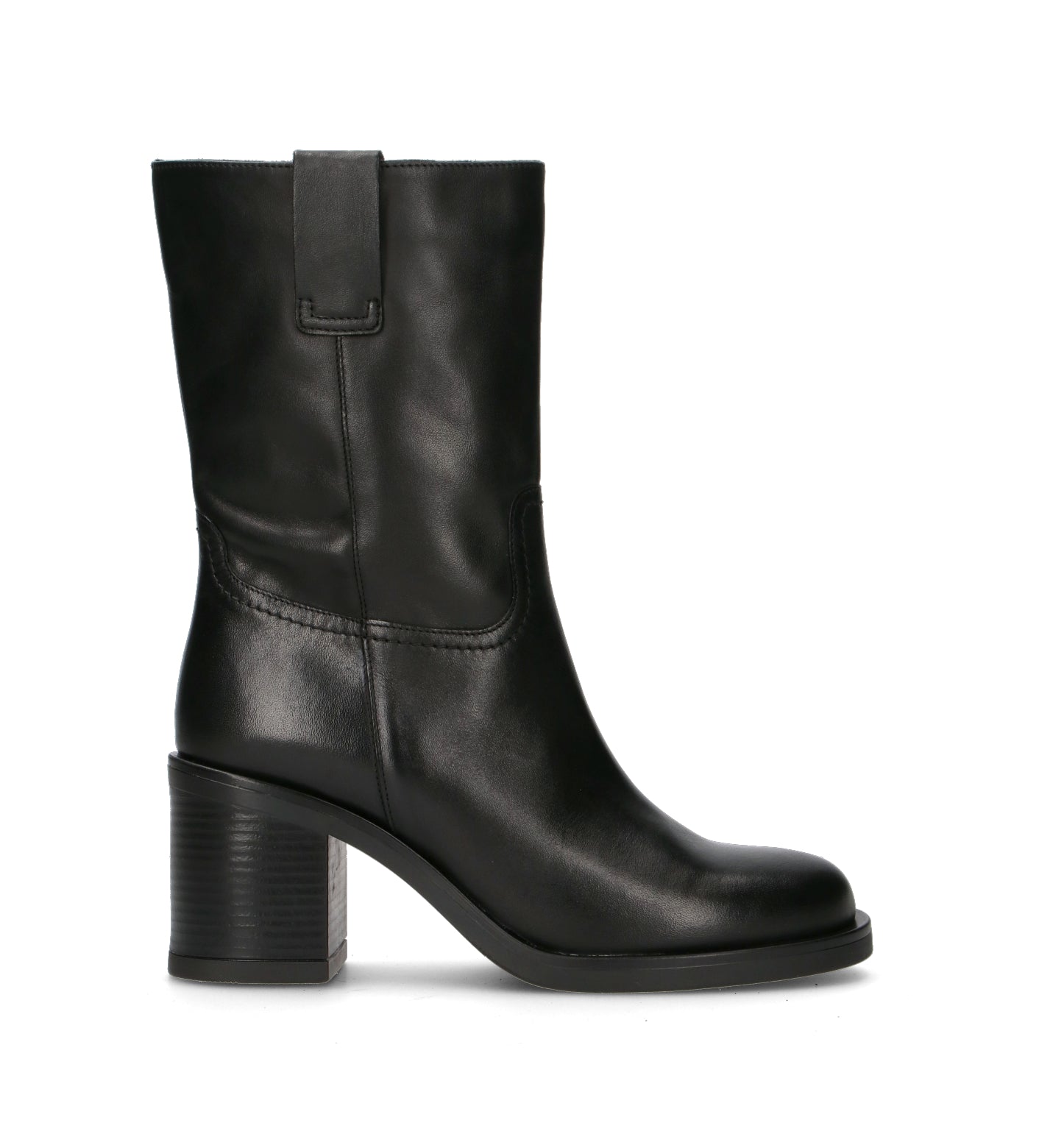 CARMENS Tronchetto donna nera in pelle