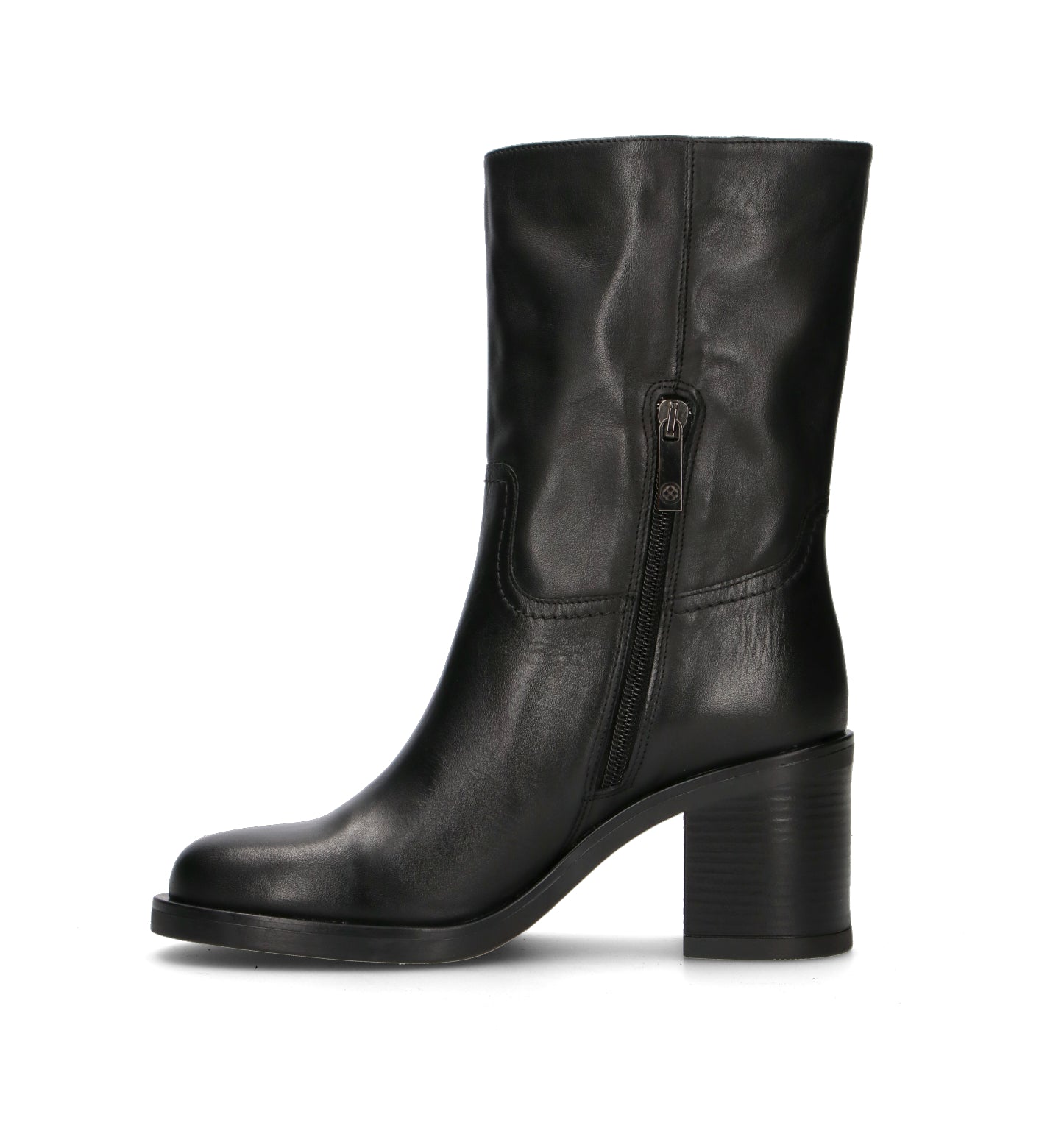CARMENS Tronchetto donna nera in pelle