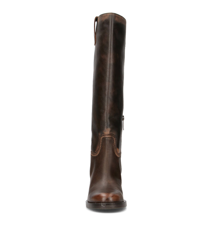 CARMENS Stivale donna marrone in pelle