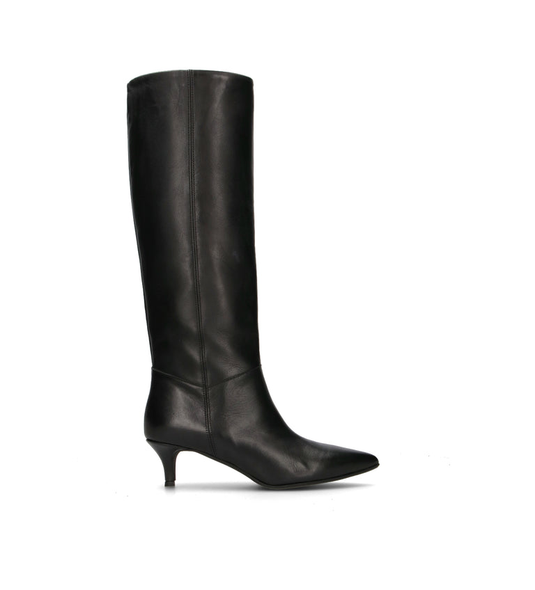 CARMENS Stivale donna nero in pelle