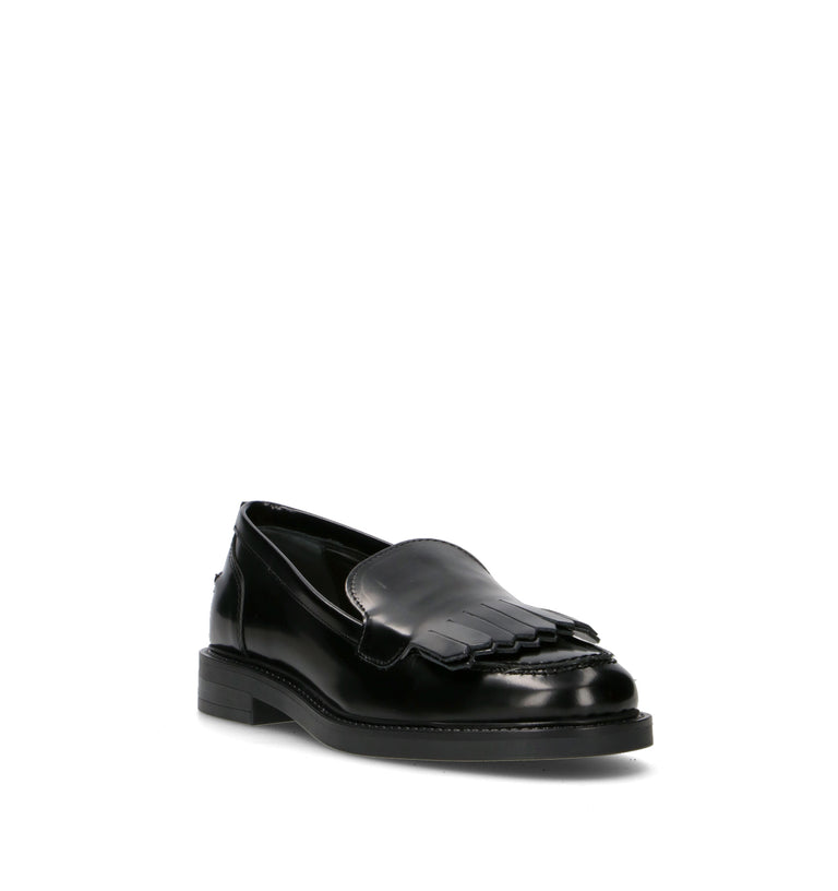 CARMENS Mocassino donna nero in pelle