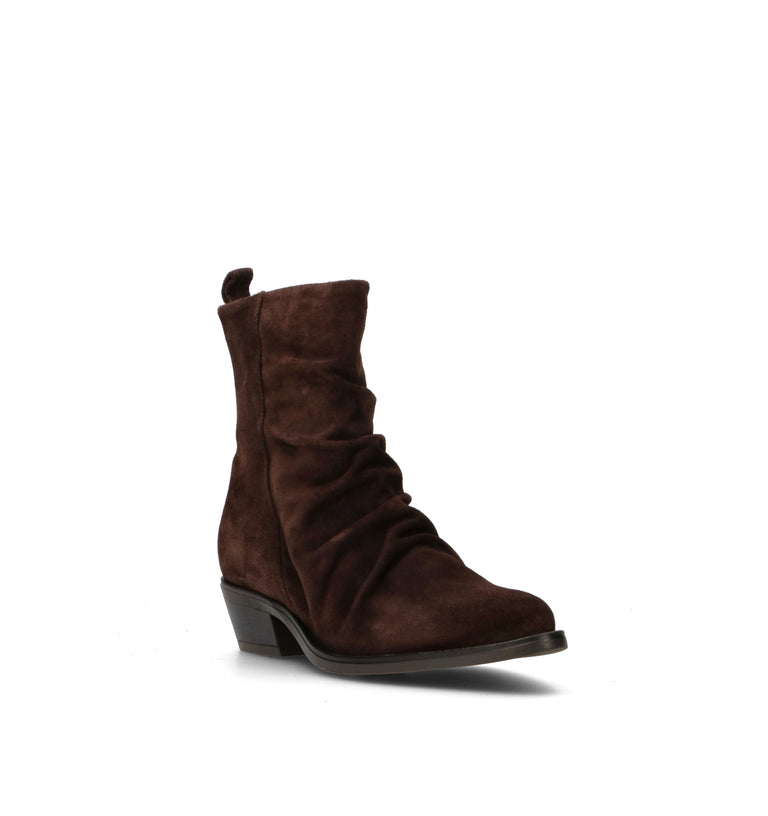 CARMENS Tronchetto donna testa di moro in suede