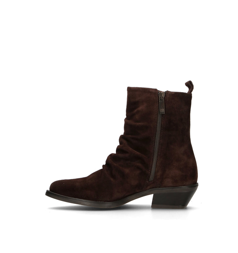 CARMENS Tronchetto donna testa di moro in suede