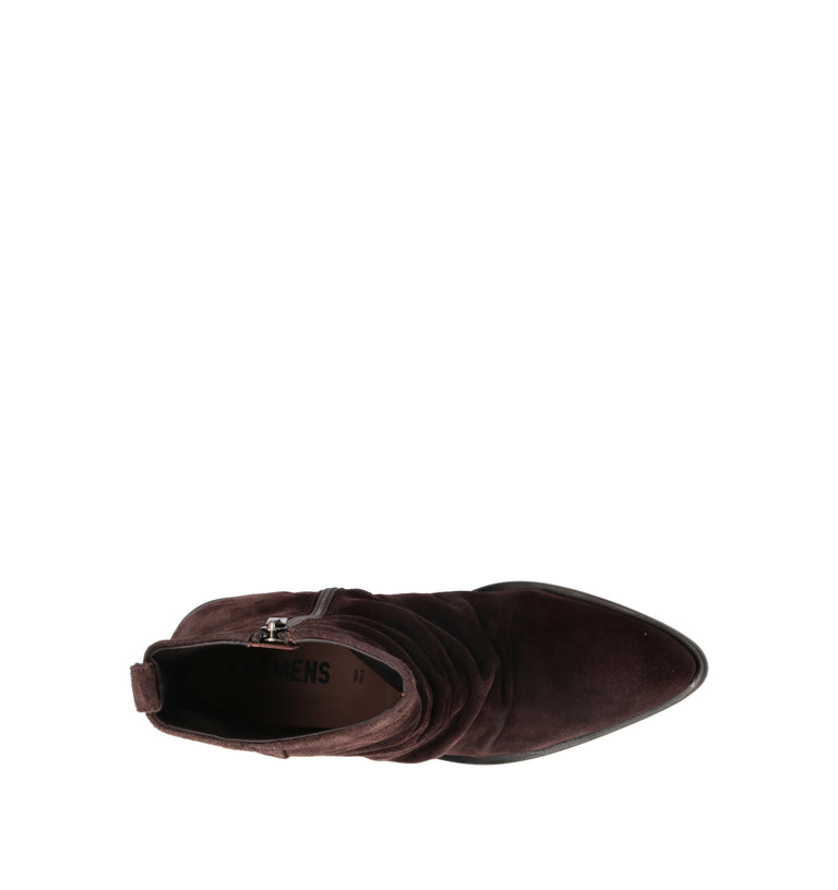 CARMENS Tronchetto donna testa di moro in suede
