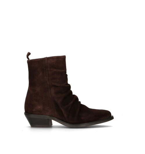 CARMENS Tronchetto donna testa di moro in suede