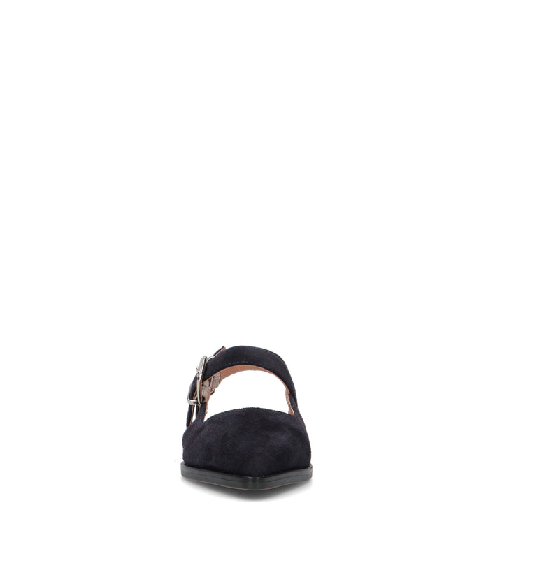 CARMENS Slingback donna blu in suede