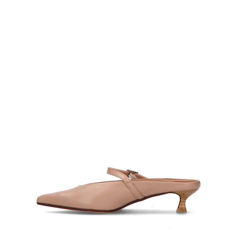 CARMENS Sabot donna nude in pelle