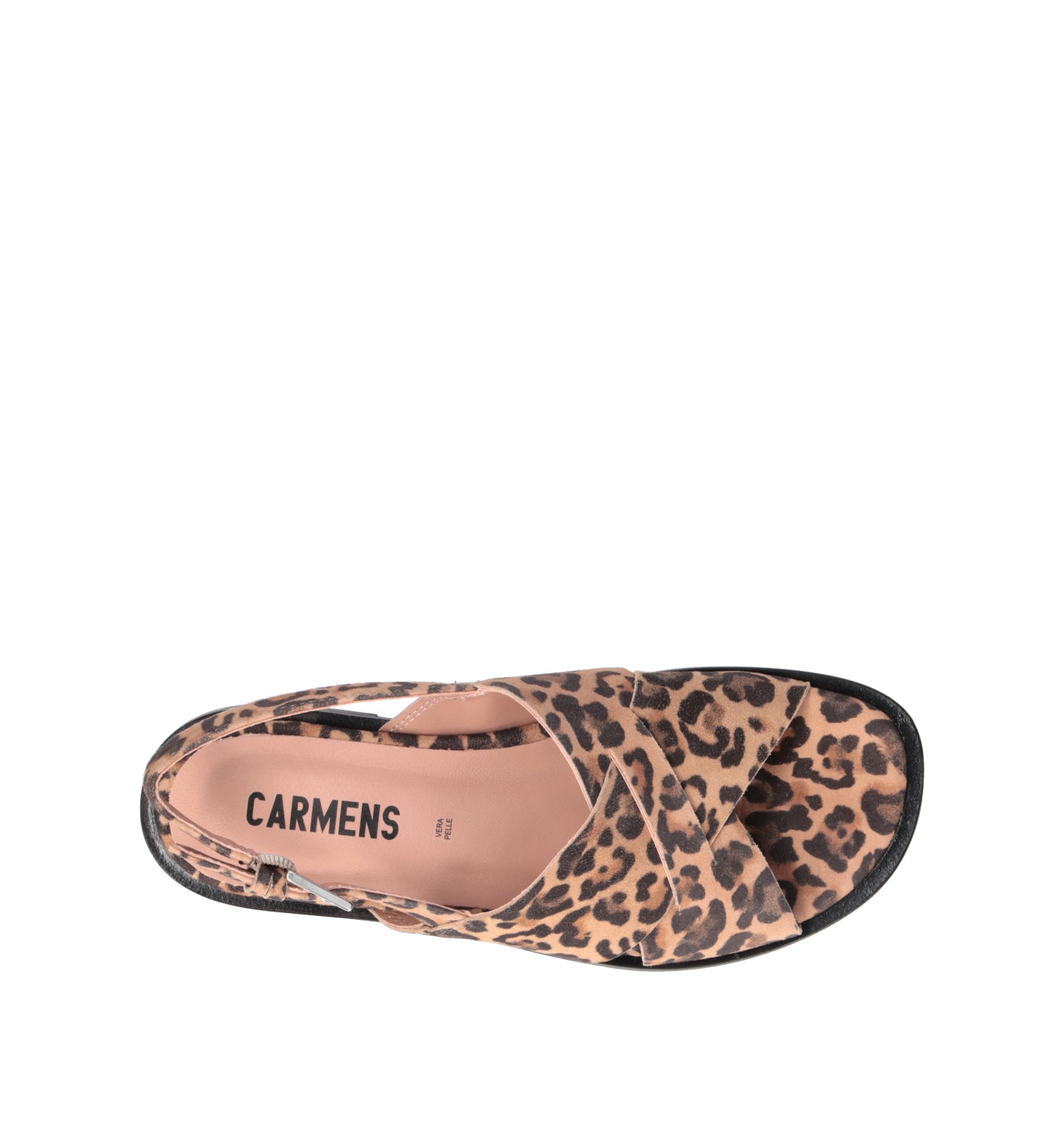 CARMENS Sandalo donna maculato in suede