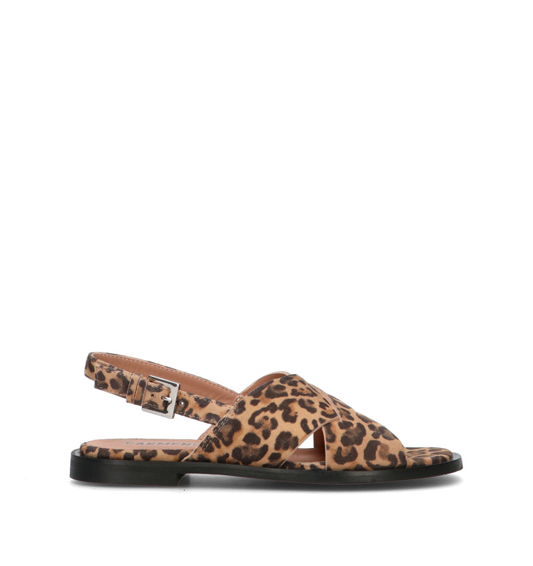 CARMENS Sandalo donna maculato in suede