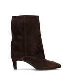 STRATEGIA Tronchetto donna ebano in suede