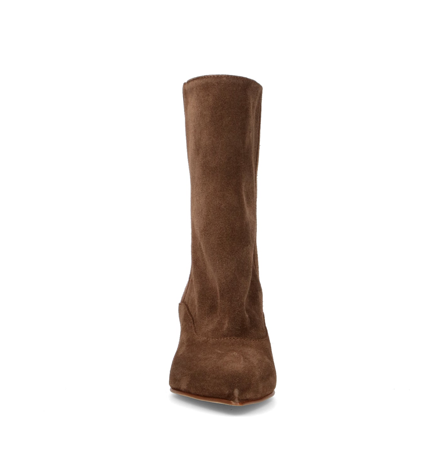 STRATEGIA Tronchetto donna marrone in suede