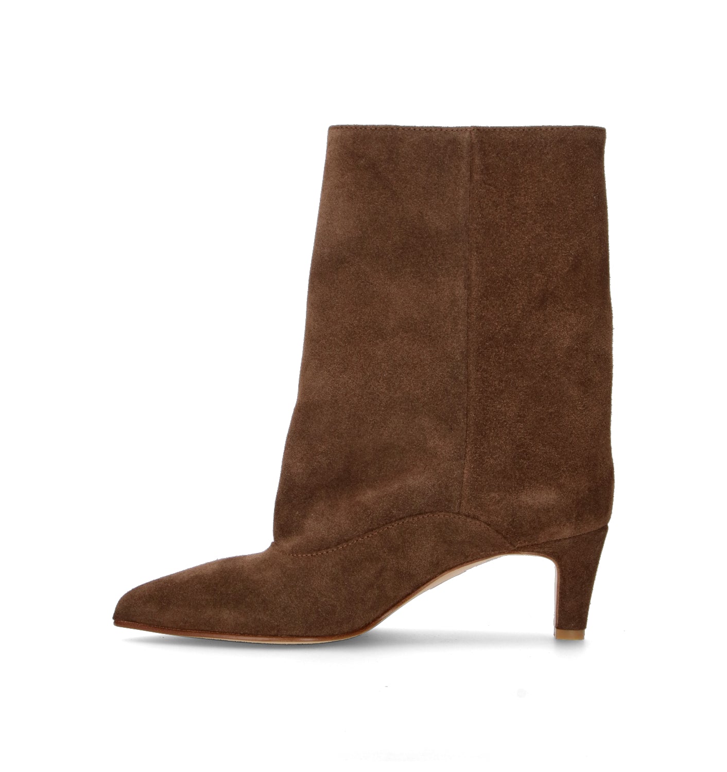 STRATEGIA Tronchetto donna marrone in suede