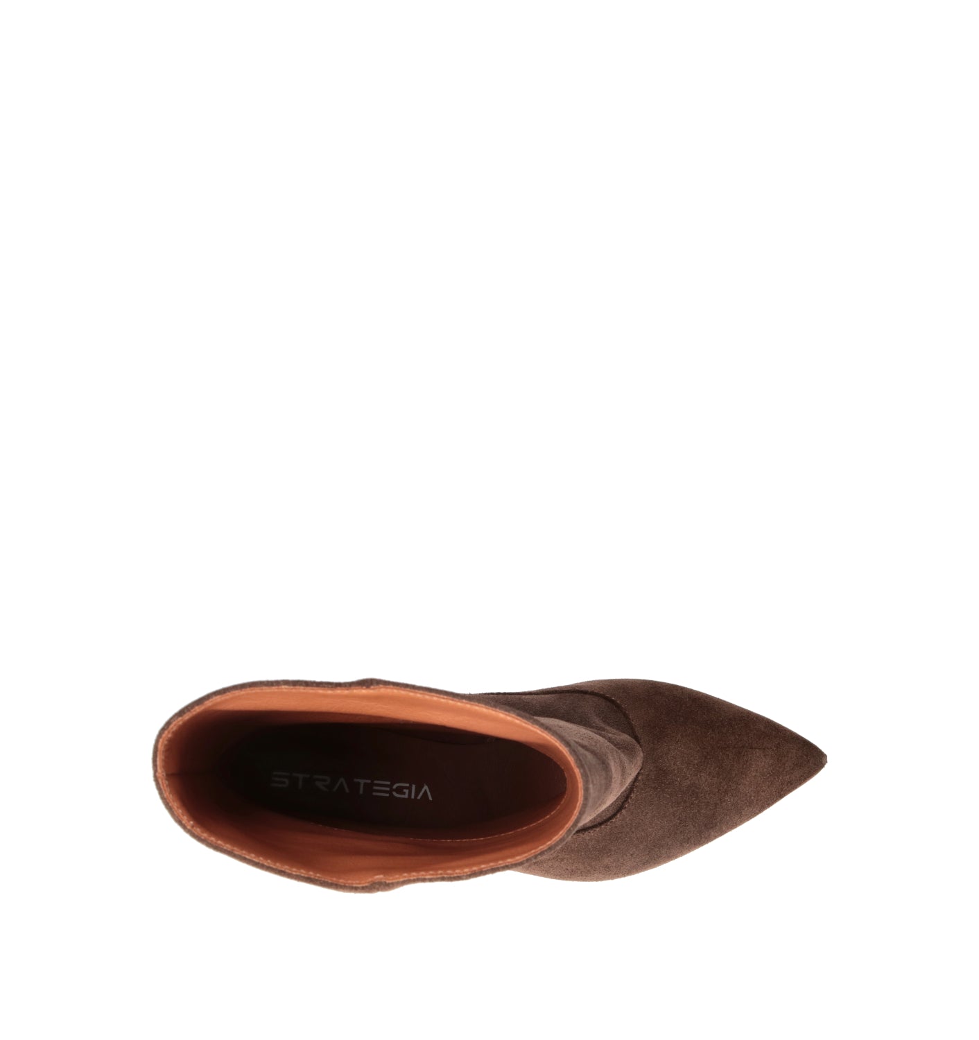 STRATEGIA Tronchetto donna marrone in suede