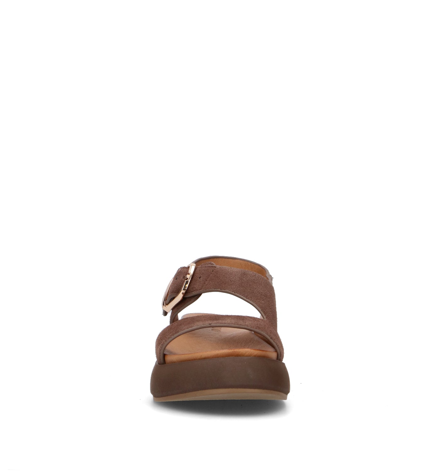 INUOVO Sandalo donna marrone in suede
