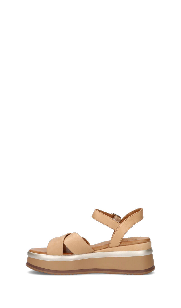 INUOVO Zeppa donna beige