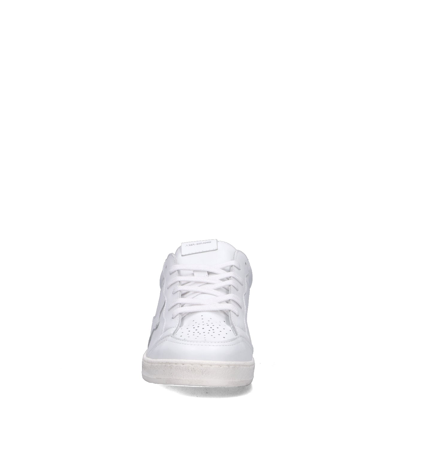 AMA-BRAND Sneaker uomo bianca in pelle