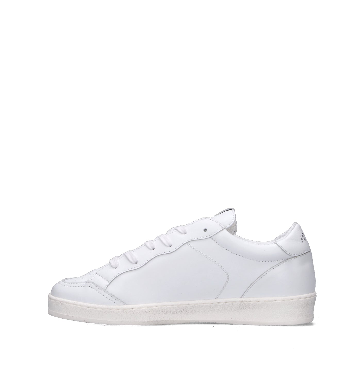 AMA-BRAND Sneaker uomo bianca in pelle