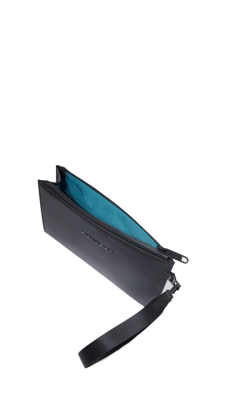 PIQUADRO Pochette uomo mogano