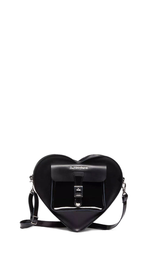 DR. MARTENS Borsa in pelle a forma di cuore