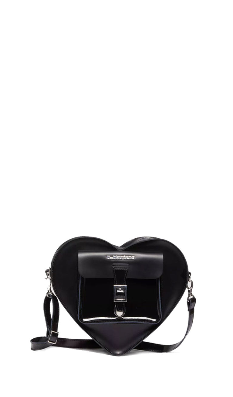 DR. MARTENS Borsa in pelle a forma di cuore