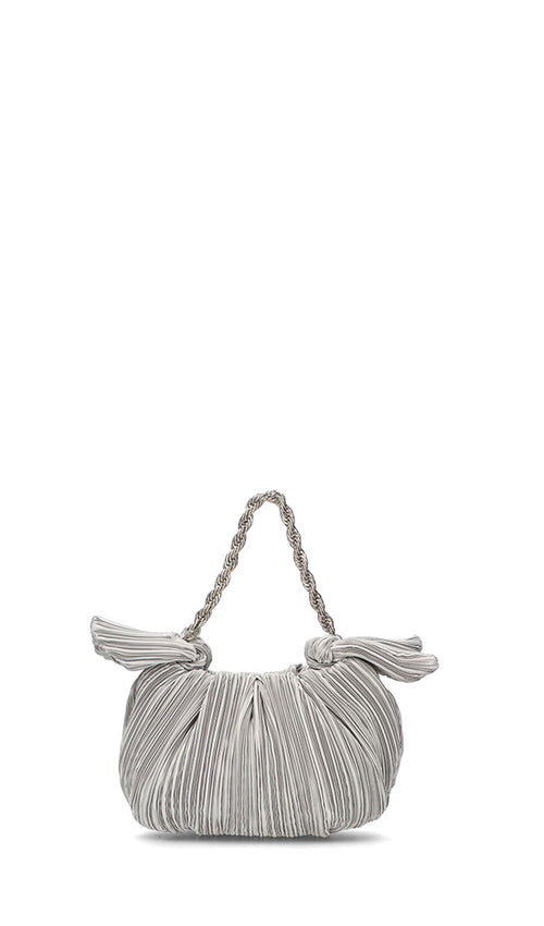 ANNA CECERE Pochette donna argento
