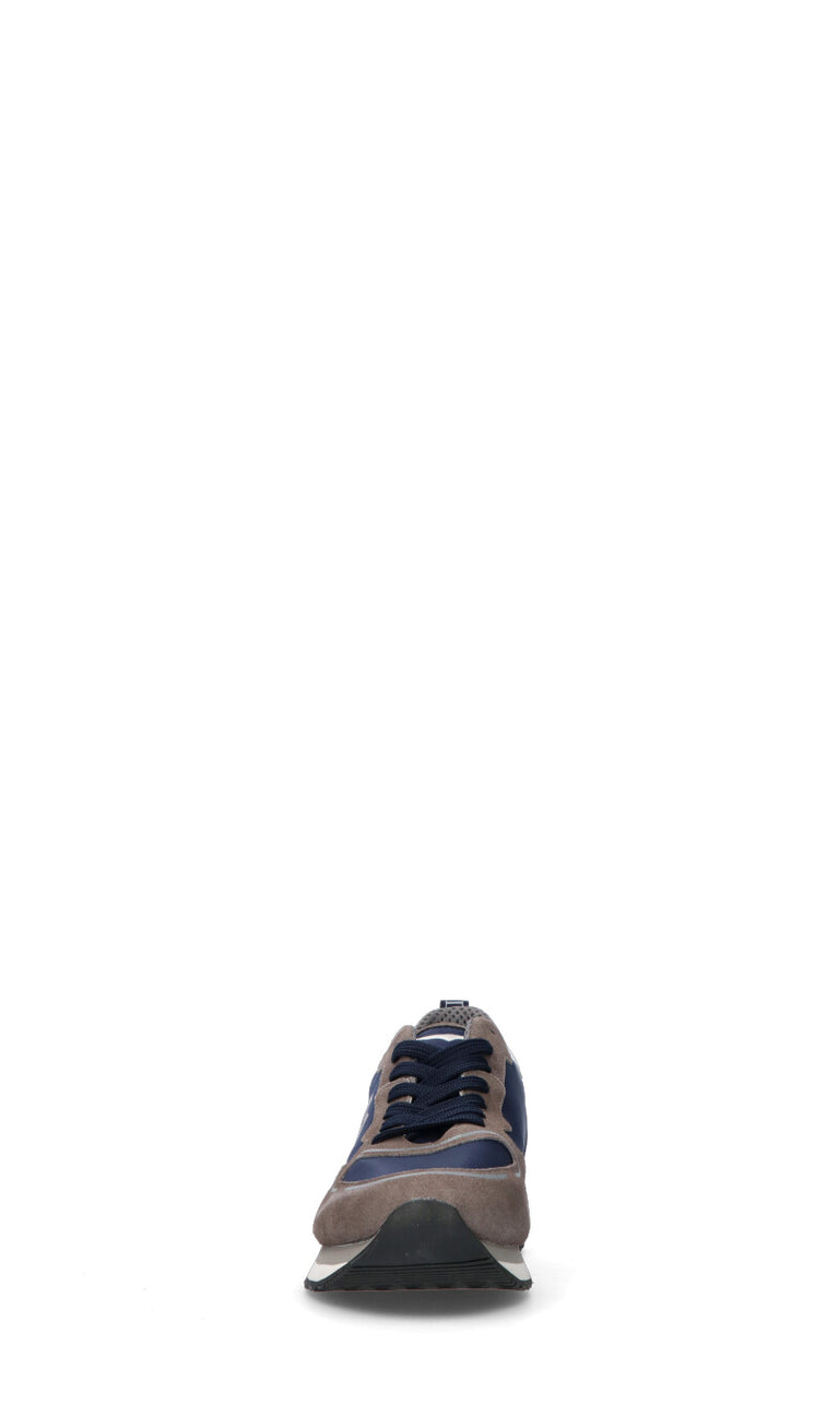 ALBERTO GUARDIANI Sneaker uomo grigia/blu/nera in suede