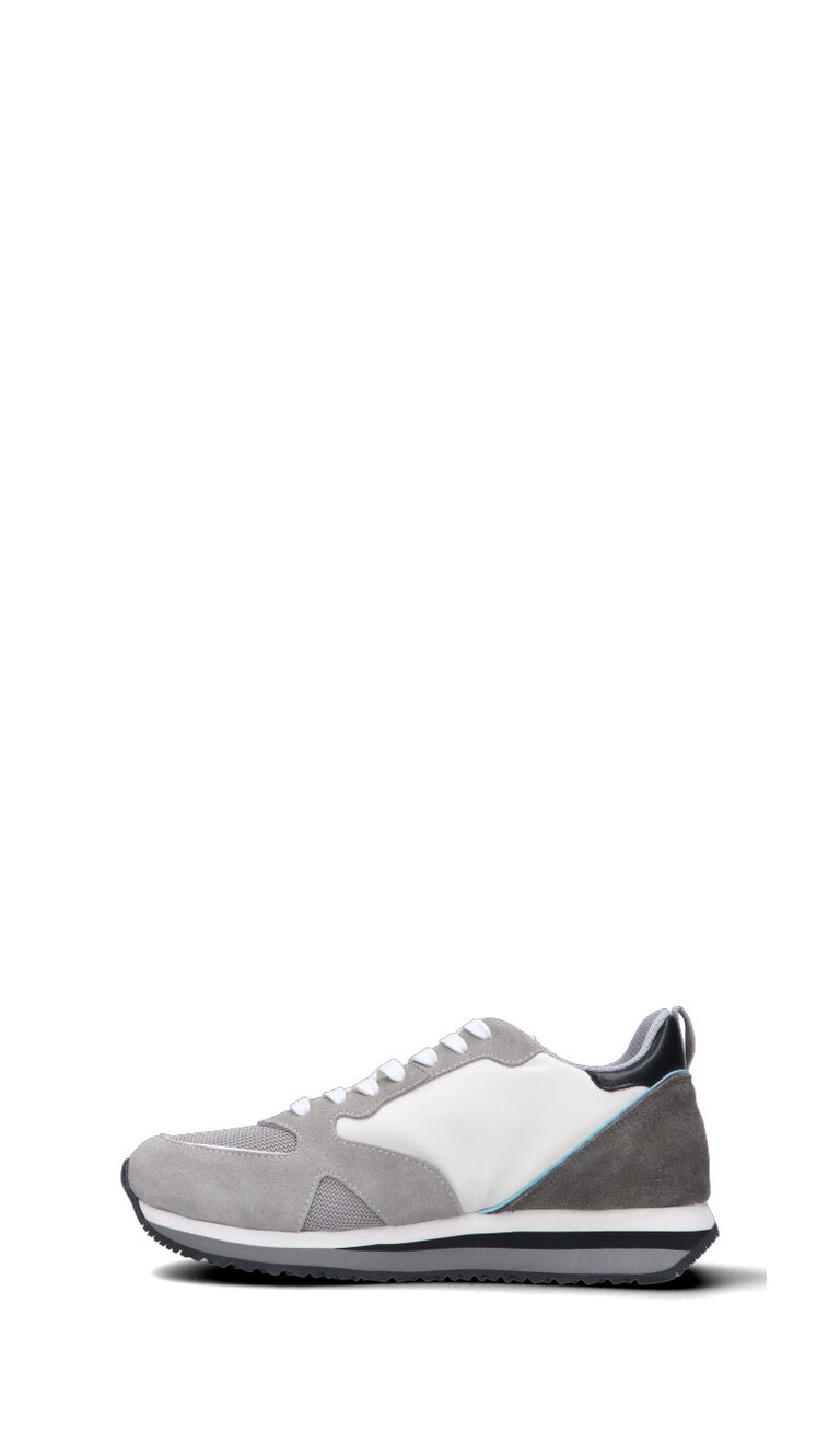 ALBERTO GUARDIANI Sneaker uomo grigia/marrone/bianca/nera in suede
