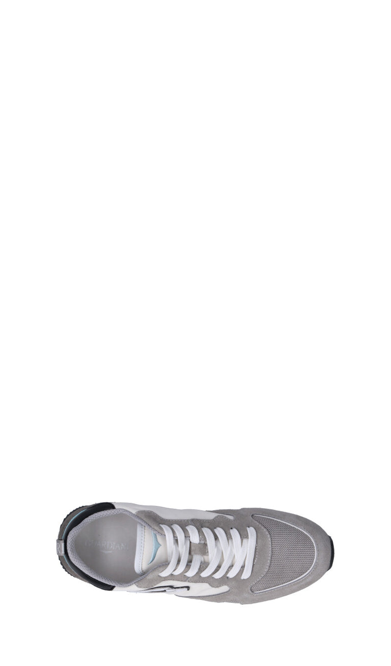ALBERTO GUARDIANI Sneaker uomo grigia/marrone/bianca/nera in suede