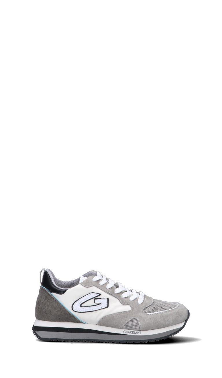 ALBERTO GUARDIANI Sneaker uomo grigia/marrone/bianca/nera in suede