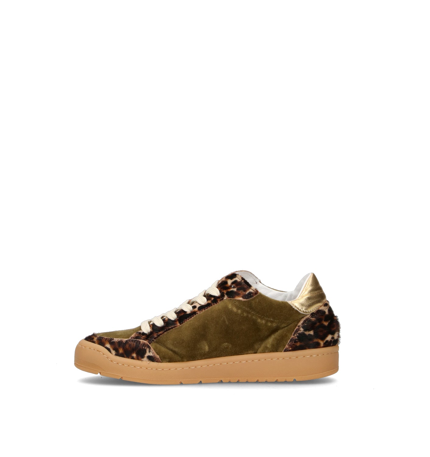 SERAFINI Sneaker donna verde in suede