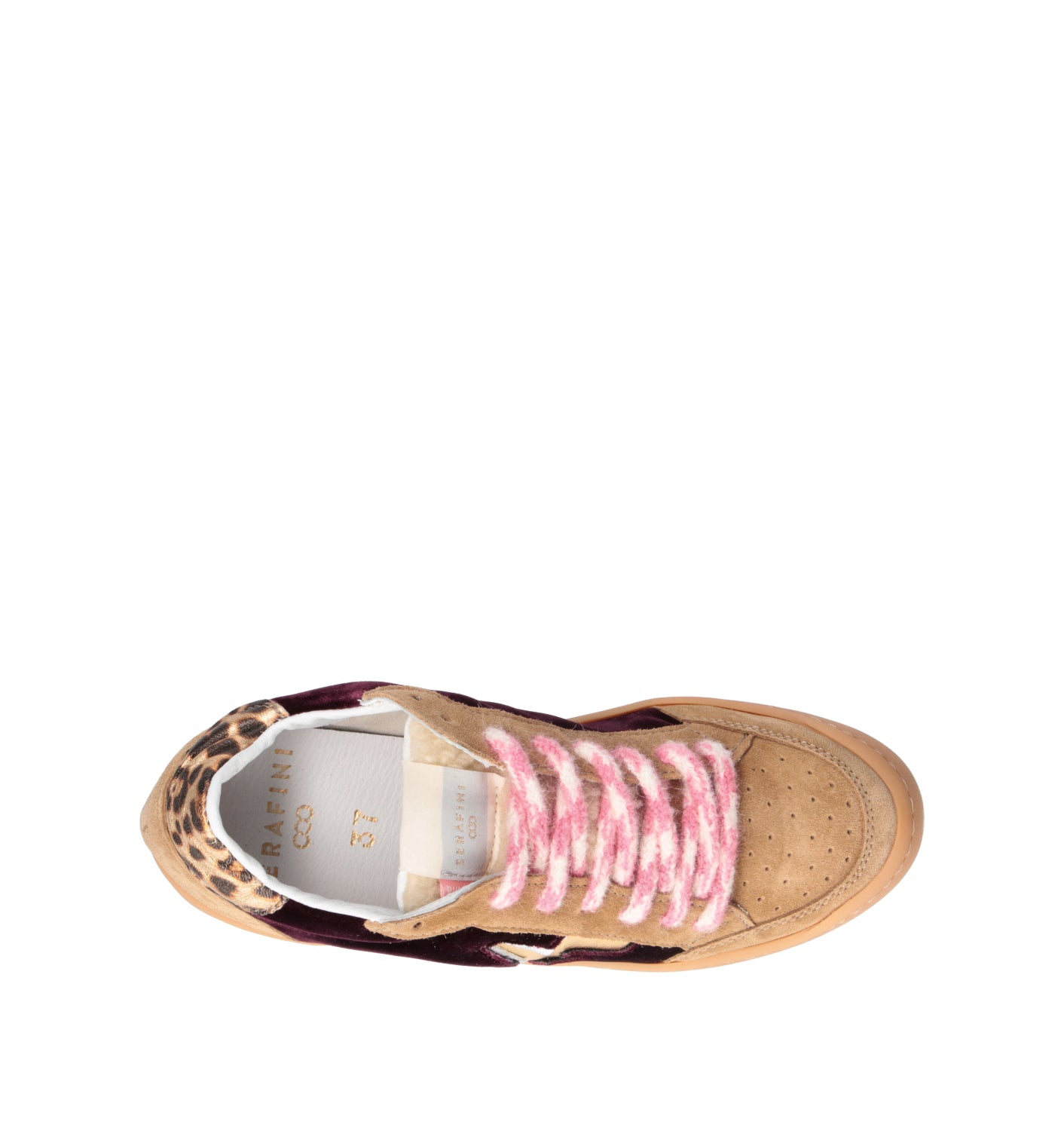 SERAFINI Sneaker donna beige/marrone