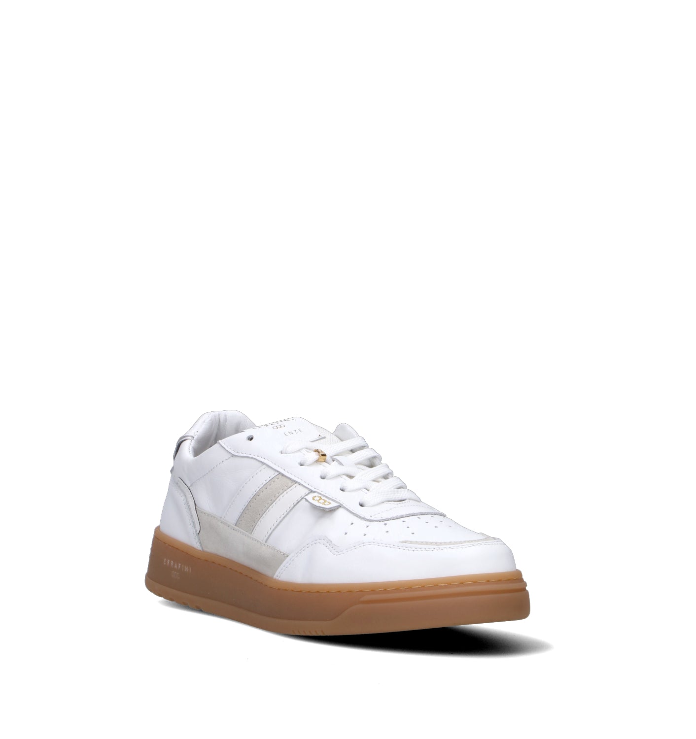 SERAFINI Sneaker uomo bianca in pelle