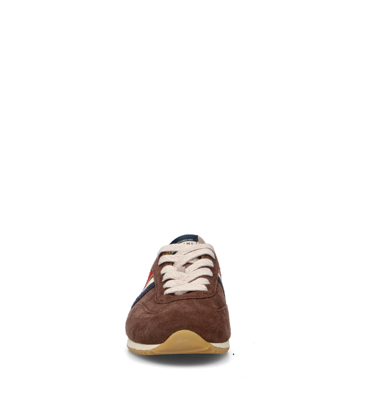 SEREAFINI Sneaker uomo marrone in suede