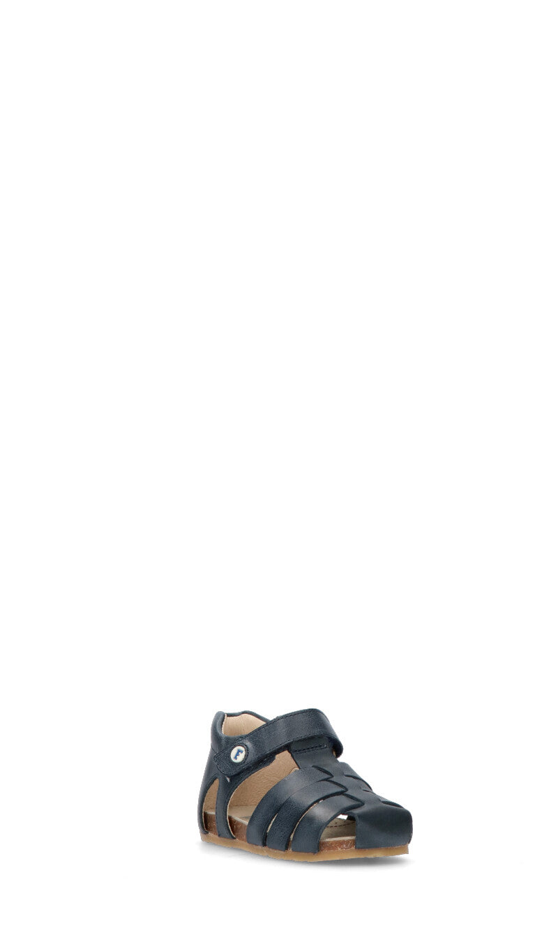FALCOTTO Sandalo bimbo blu in pelle