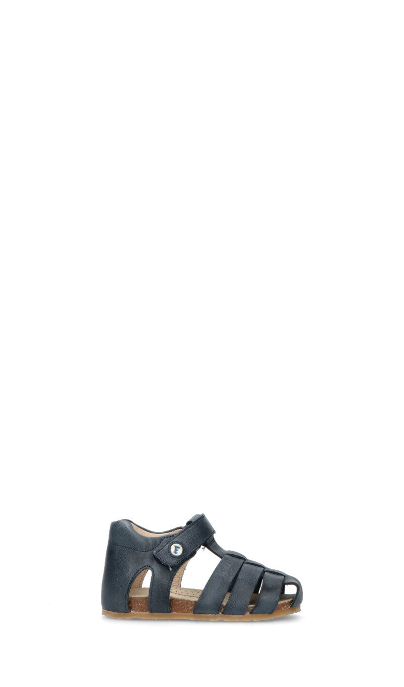 FALCOTTO Sandalo bimbo blu in pelle