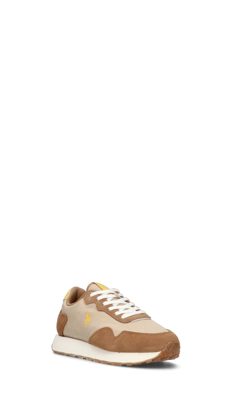 U.S. POLO ASSN. Sneaker uomo beige/marrone