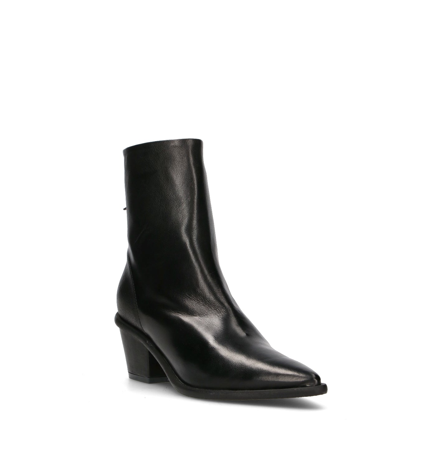 DOROTHYD Tronchetto donna nero in pelle