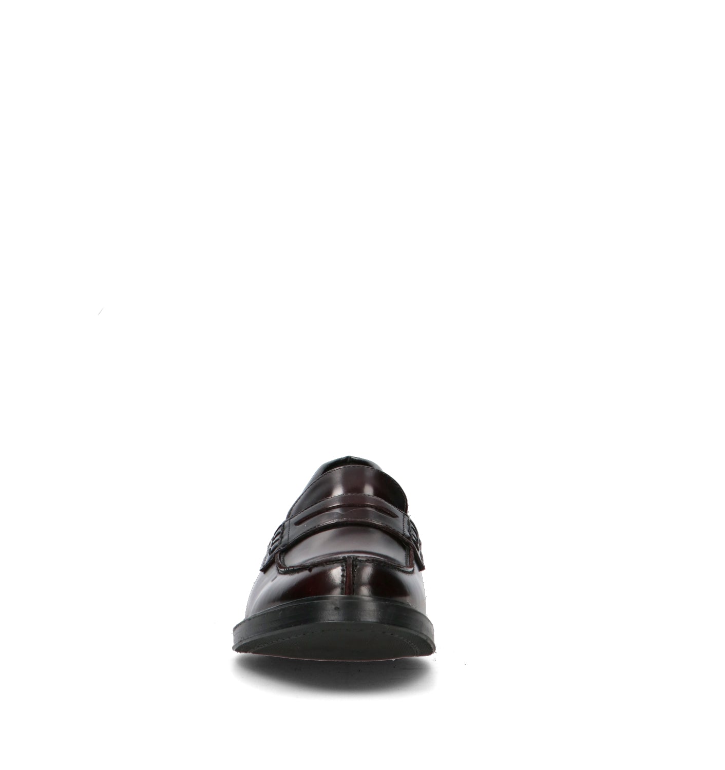 ANTICO MASTRO Mocassino uomo bordeaux in pelle
