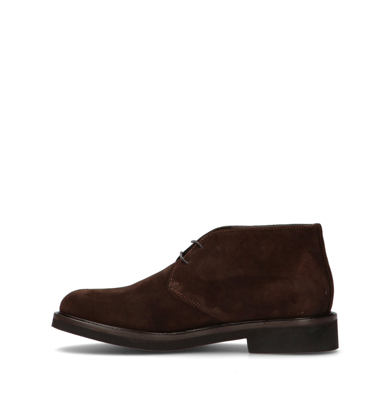 ANTICO MASTRO Polacco uomo testa di moro in suede